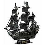3D пазл CubicFun Корабль Месть королевы Анны, 180 деталей