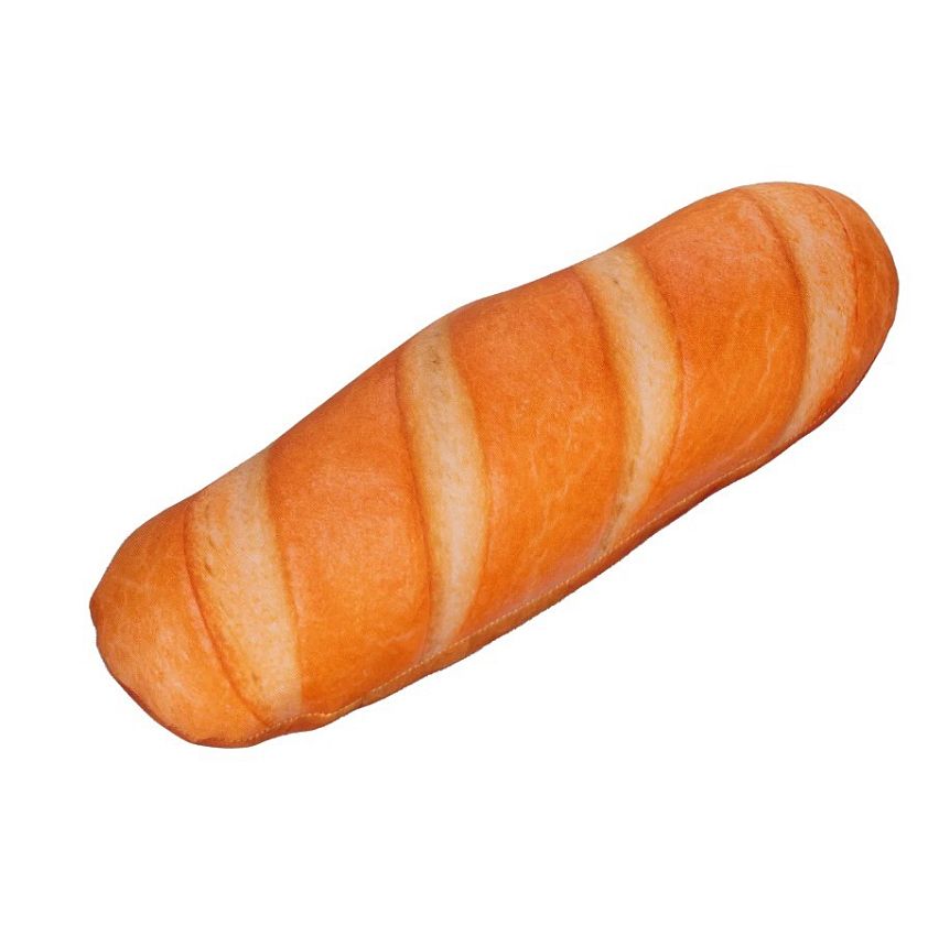 Игрушка-антистресс мягконабивная KiddieArt Tallula Батон, 23 см - фото