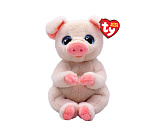 Мягкая игрушка TY Пенелопа, розовая свинка, 15 см