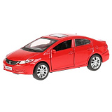 Модель машины Технопарк Honda Civic, красная, инерционная