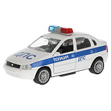 Модель машины Технопарк Lada Kalina Полиция, 1/32, инерционная, свет, звук