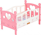 Кроватка сборная для кукол №2 Полесье, розовая