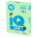 Бумага цветная IQ Сolor A4, 80 г/м2, 500 л., пастель, зеленая