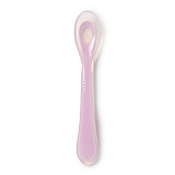 Ложка Happy Baby Soft Silicone Spoon для кормления, силик., 6 мес.+, Violet