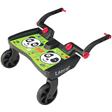 Подножка Lascal Buggy Board Maxi, для второго ребенка, Panda City Green