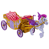 Игровой набор Mattel Летающий конь Минимус и волшебная карета, серия София Прекрасная