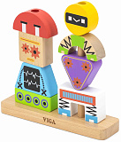 3D-пазл Viga Робот, 8 деталей, в коробке