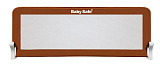 Барьер Baby Safe XY-002C1.SC.4 для детской кроватки, 180*66 см, коричневый
