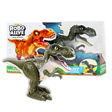 Интерактивная игрушка Zuru RoboAlive Робо-Тираннозавр, зеленый