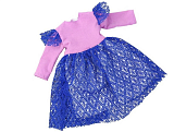 Одежда для куклы  Фабрика Весна Алиса. Сирень, 53-56 см