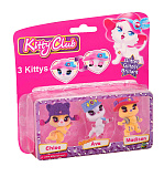 Игровой набор Dracco Kitty Club, 3 фигурки, в ассортименте