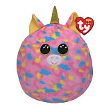 Игрушка-сквиш TY Единорог Фантазия, 35 см