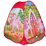 Палатка игровая Играем Вместе Единороги, 81х90х81 см, в сумке