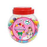 1 toy Красотка набор для творчества "Конструктор украшений" 650 деталей в банке 19х17х14 см