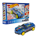 Сборная модель Hot Wheels D-Muscle, в компл. 1 автомобиль, 2 инерц. двигателя