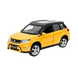 Модель машины Технопарк Suzuki Vitara, желтая, инерционная
