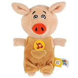 Мягкая игрушка Мульти-Пульти Оранжевая корова. Поросенок Коля, 17 см