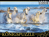 Пазл Konigspuzzle Дикие лошади, 1000 дет.
