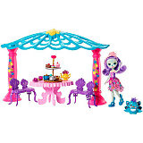 Игровой набор Enchantimals Чаепитие Пэттер Павлины и Флэпа