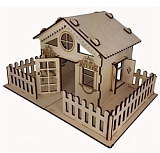 Cборная модель AltairToys Бабушкин домик, в коробке