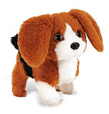 Интерактивный щенок My Friends Макс, 16 см, со светящейся косточкой