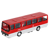 Модель машины Технопарк автобус Икарус 260, бело-красный, инерционный