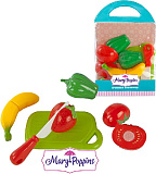 Набор для резки Mary Poppins Овощи и фрукты, 4 шт., в ассорт.
