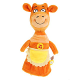 Мягкая игрушка Мульти-Пульти Оранжевая корова. Мама, 27 см, муз. чип, в пак.