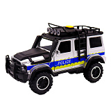 Фрикционная полицейская машина Funky Toys Гонки по бездорожью, со светом и звуком, открывающиеся двери, 23 см