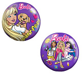 Мяч ПВХ с полноцветн Barbie, 23 см, 90 г, сетка и бирка
