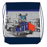 Мешок-рюкзак для обуви Belmil Trucker, с вент. сеткой и объем. карм. на молн., 35х43 см