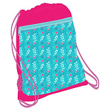 Мешок-рюкзак для обуви Belmil Butterflies in the Sky, с вент. сеткой и объем. карм. на молн., 35х43 см