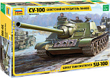 Сборная модель Звезда Советский истребитель танков СУ-100, 1/35