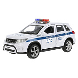 Модель машины Технопарк Suzuki Vitara, Полиция, инерционная, свет, звук