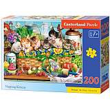 Пазл Castorland Дремлющие котята, 200 эл.