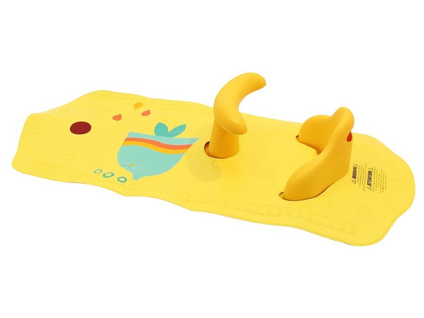 Коврик для ванны со съемным стульчиком Roxy-Kids Китенок, Рыбка, 91.4 х 40 см - фото N3
