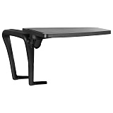 Стол-пюпитр для стула ИЗО, для конференций, складной, пластик/металл, черный