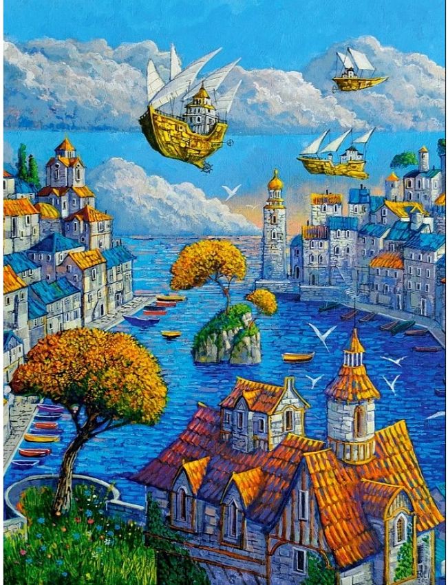 Пазл Castorland Порт, 500 эл. - фото