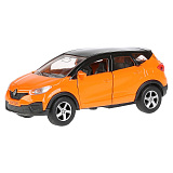 Модель машины Технопарк Renault Kaptur оранжевый, инерционный