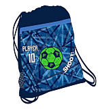 Мешок-рюкзак для обуви Belmil Play Football, с вент. сеткой и объем. карм. на молн., 35х43 см