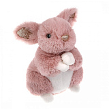 Мягкая игрушка Fluffy Family Зайка, розовый, 20 см