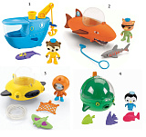Игровой набор Mattel Октонавты Подводная лодка GUP-D, в ассортименте