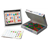 Игровой набор Magneticus Мягкая магнитная азбука. Буквы и Цифры