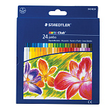 Пастель Staedtler Noris club Jumbo, масляная, худож., утолщенная, 24 цвета, кругл. сечение