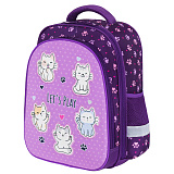 Ранец Brauberg Kids Standard Playing Kittens, 2 отделения, 36х28х14 см, 14L