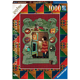 Пазл Ravensburger Гарри Поттер с семьей Уизли, 1000 дет.