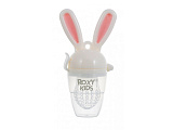 Ниблер для прикорма Roxy-Kids Bunny Twist, с силиконовой сеточкой, розовый