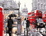 Картина по номерам Mariposa Лондонский дождь, 40*50 см