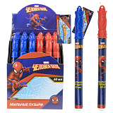 1toy Человек-Паук, мыл.пуз., колба в термоплёнке, 60 мл., д/б
