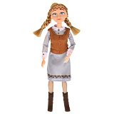 Кукла Карапуз Снежная Королева. Герда, 29 см, платье в комплекте